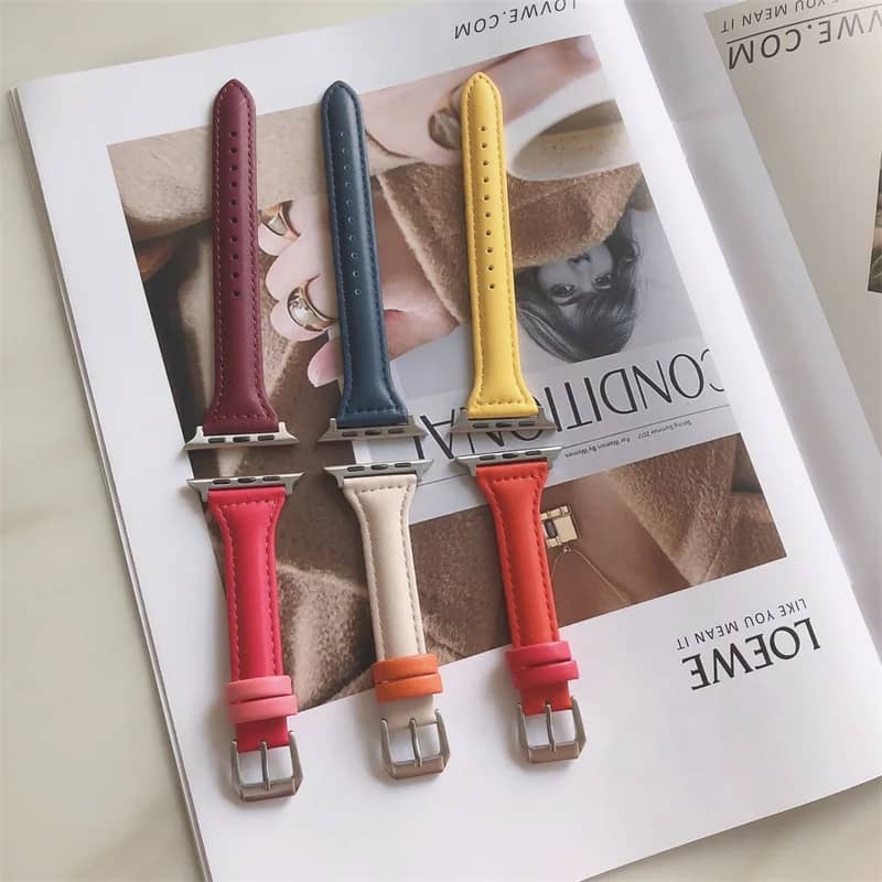 Bracelet cuir Apple Watch