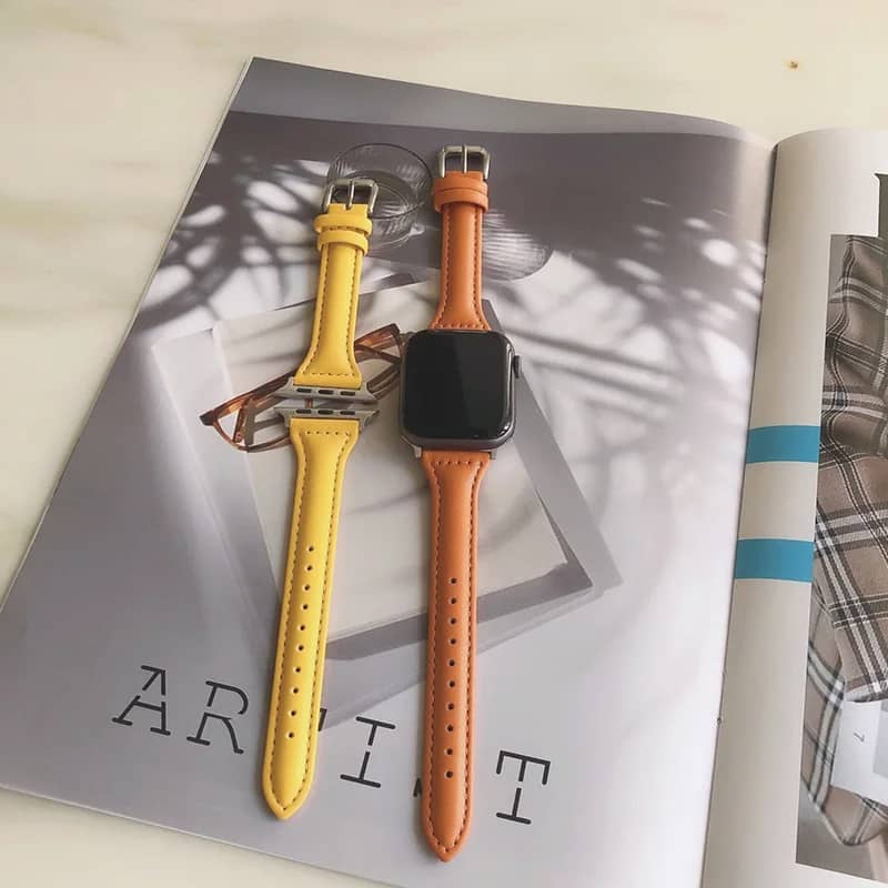Bracelet cuir Apple Watch