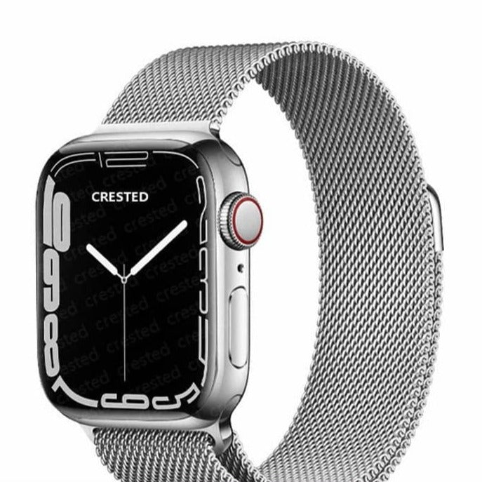 Bracelet Apple Watch Milanais acier
