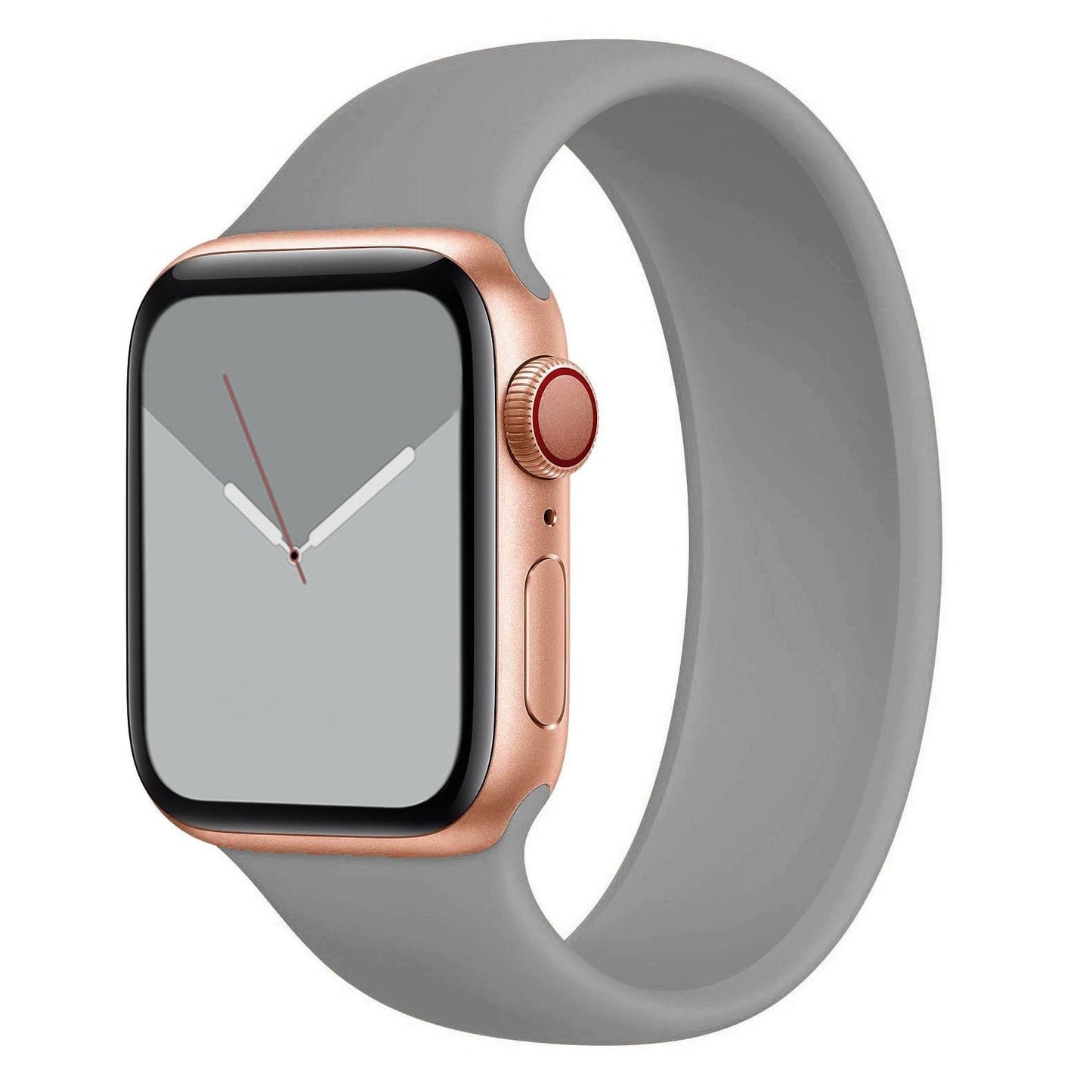 Bracelets Apple Watch 38 40 41 42 44 45 49 mm compatible serie 1 2 3 4 5 6 7 8 se et Ultra Bracelet en silicone monobloc clair eWatch Straps