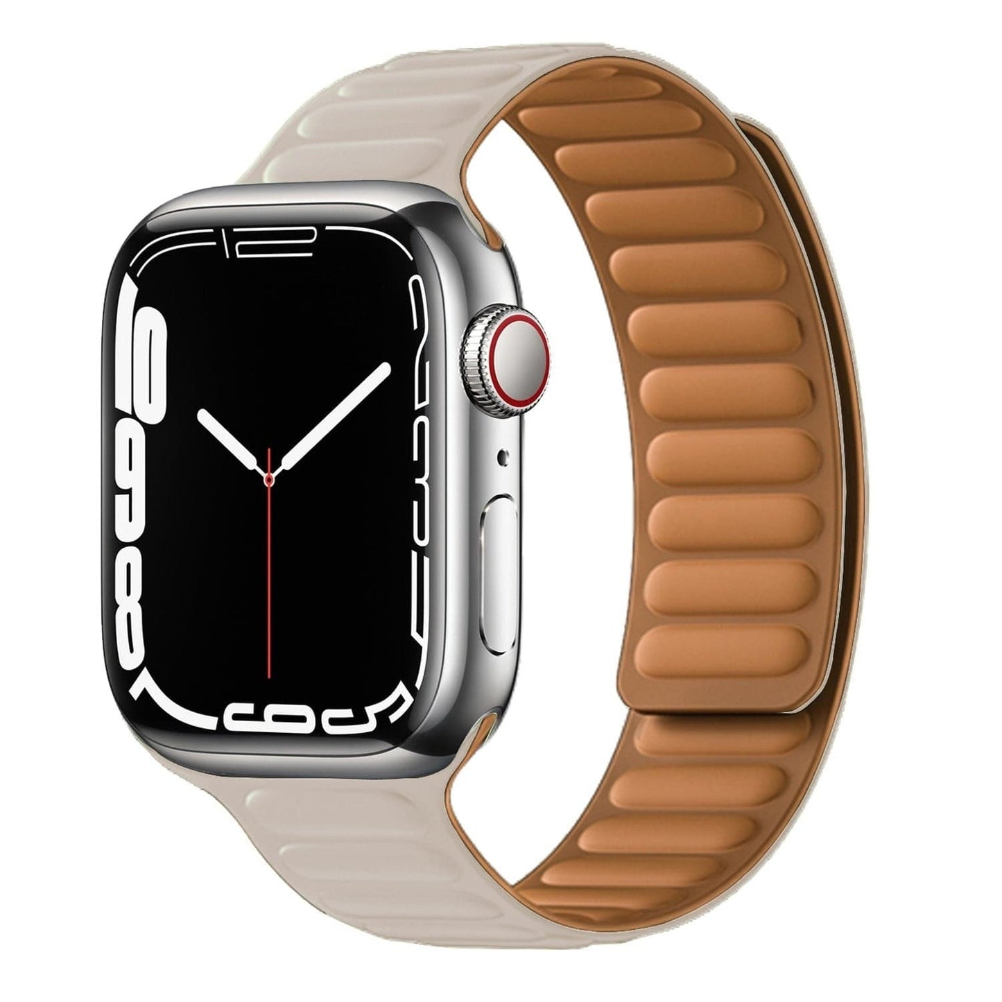 Bracelets Apple Watch Stralight 38 40 41 42 44 45 49 mm compatible serie 1 2 3 4 5 6 7 8 se et Ultra Boucle magnétique en silicone eWatch Straps