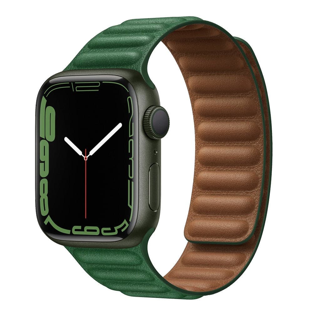 Bracelets Apple Watch Trèfle 38 40 41 42 44 45 49 mm compatible serie 1 2 3 4 5 6 7 8 se et Ultra Boucle magnétique en cuir eWatch Straps