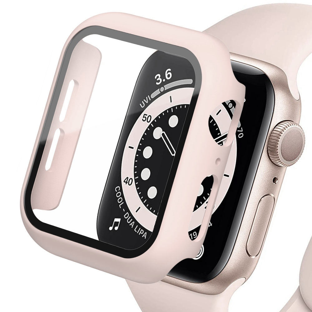 Coque et verre tremp Apple Watch