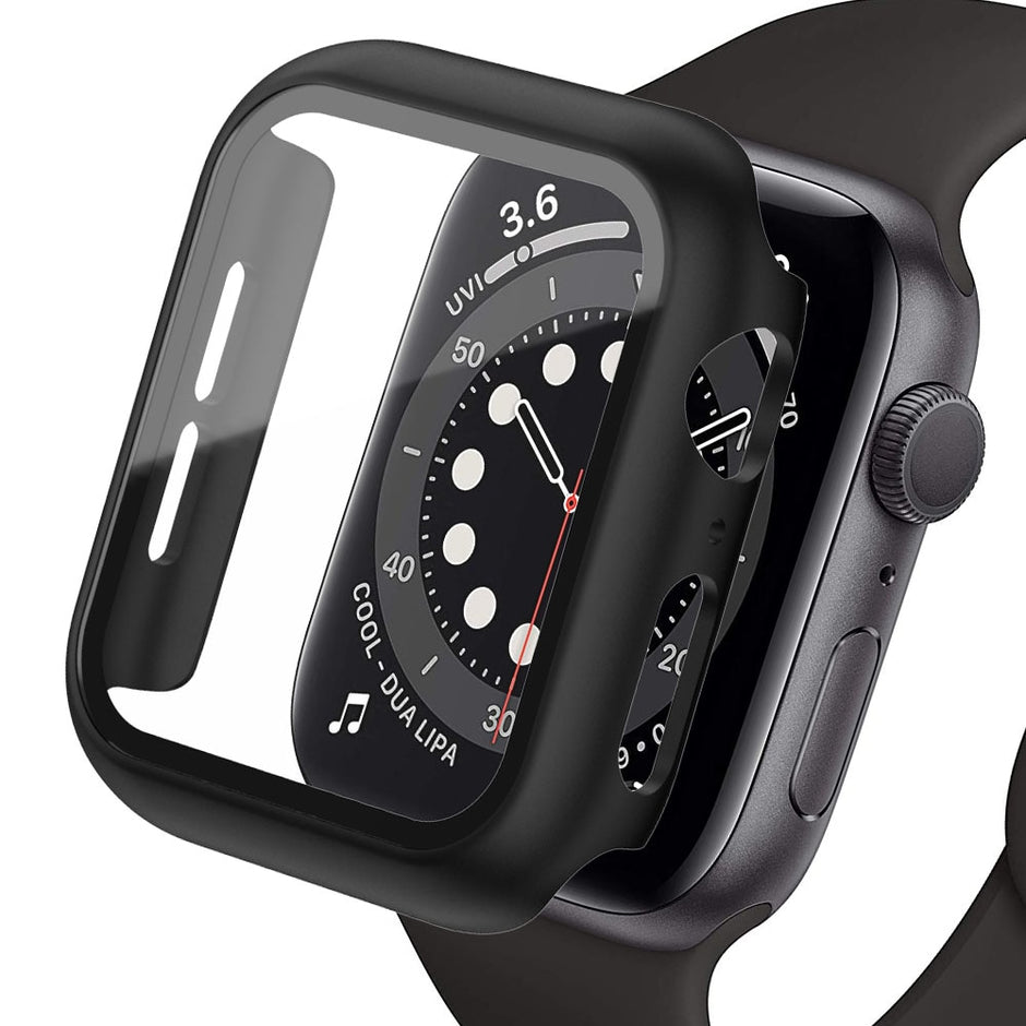 Protection verre trempé et coque Apple Watch eWatch Straps