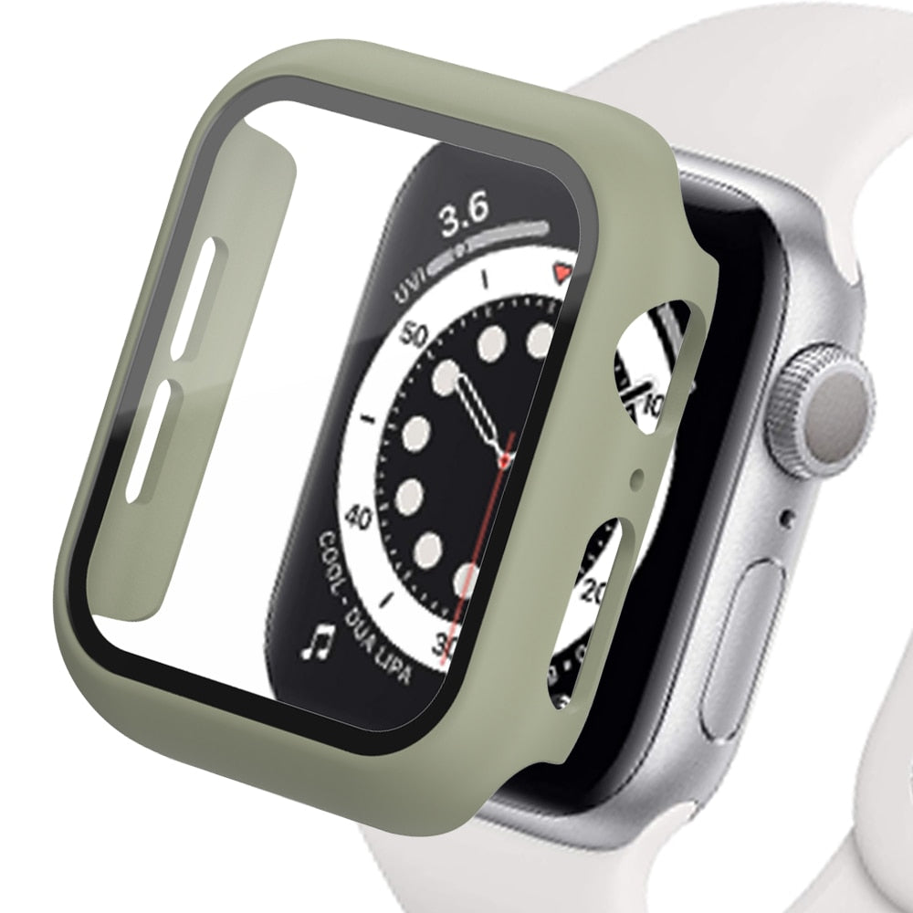 Coque et verre tremp Apple Watch eWatch Straps