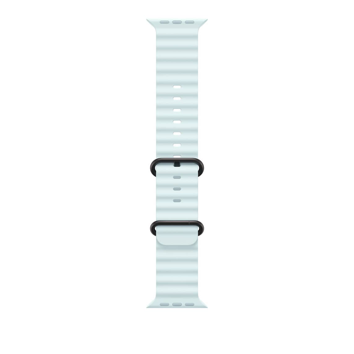 Bracelet Ocean Apple Watch couleur Bleu Glacier - Compatible avec toutes les séries, SE et Ultra