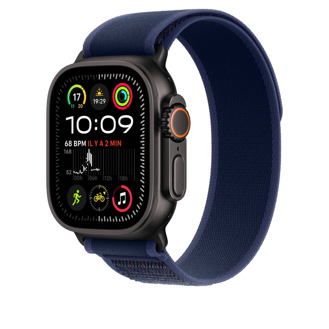 Bracelet Apple Watch Ultra Trail - Bleu