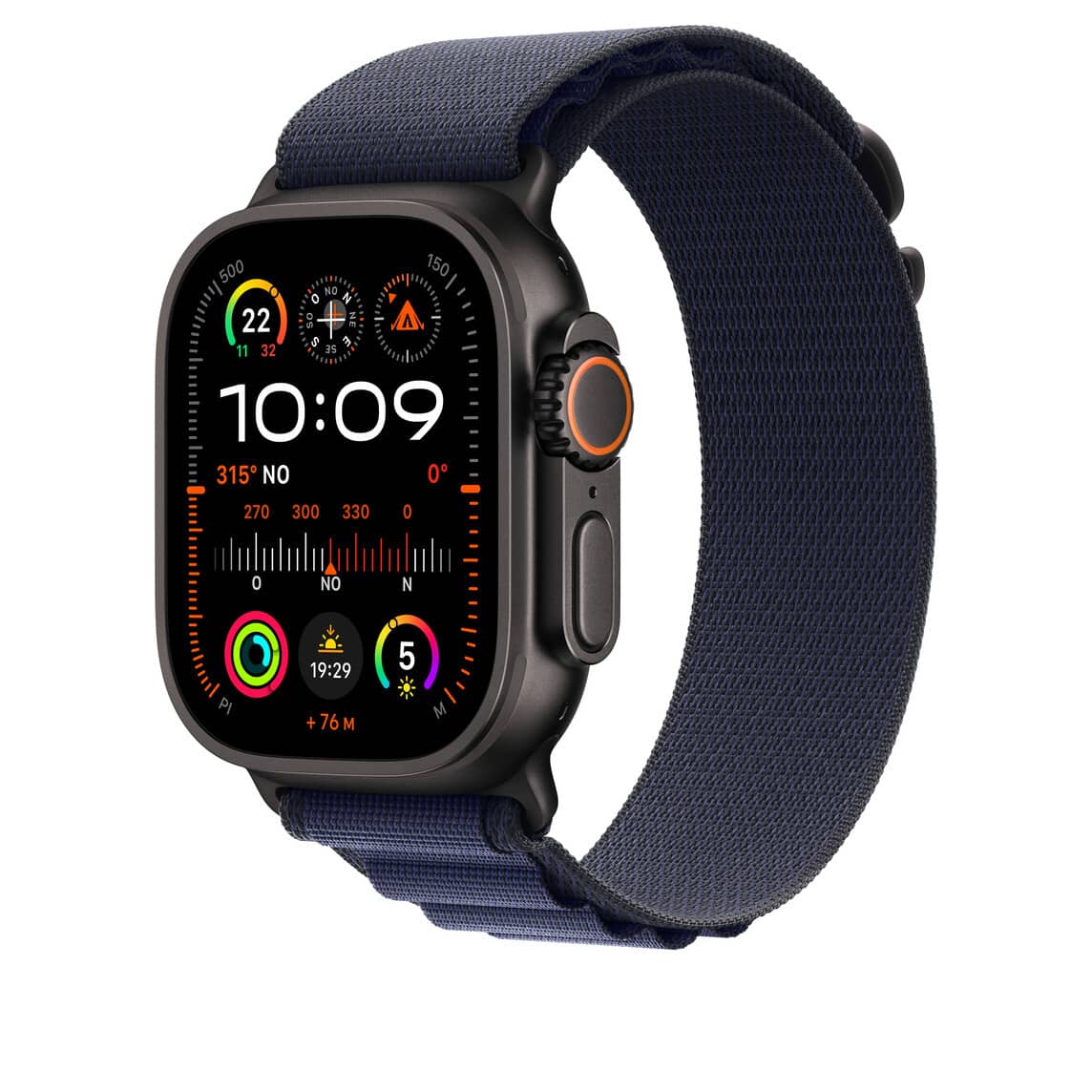 Bracelet Apple Watch Ultra Alpine - Bleu Marine