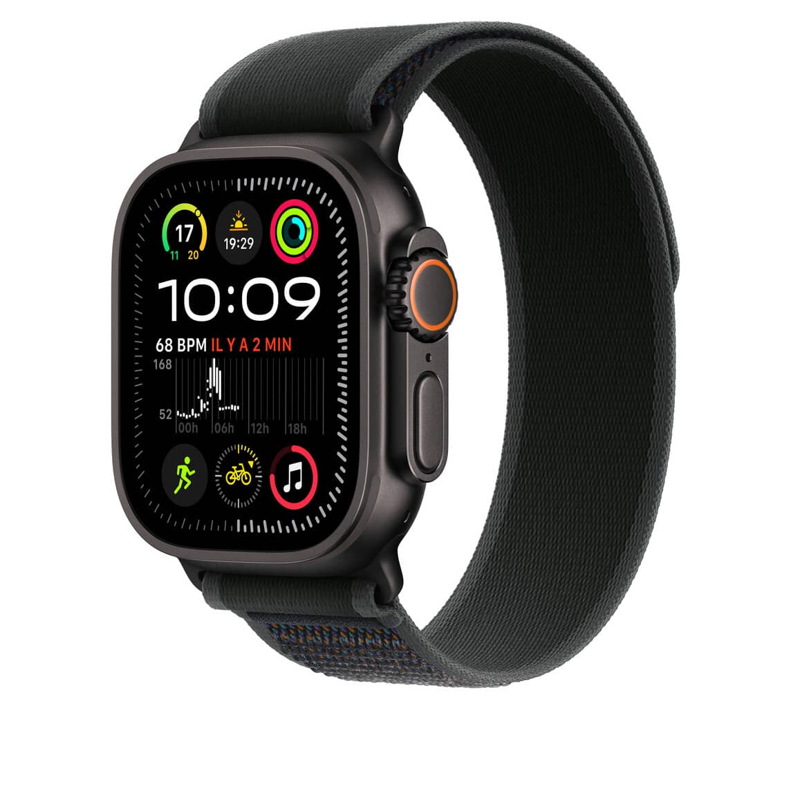 Bracelet Apple Watch Ultra Trail - Noir