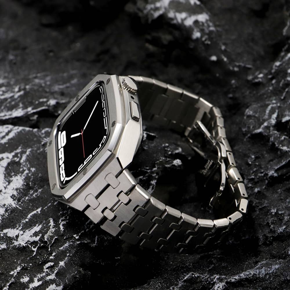 Luxury AP style band and case for Apple Watch