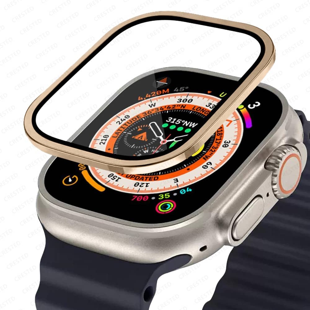 Verre trempe Apple Watch Ultra or