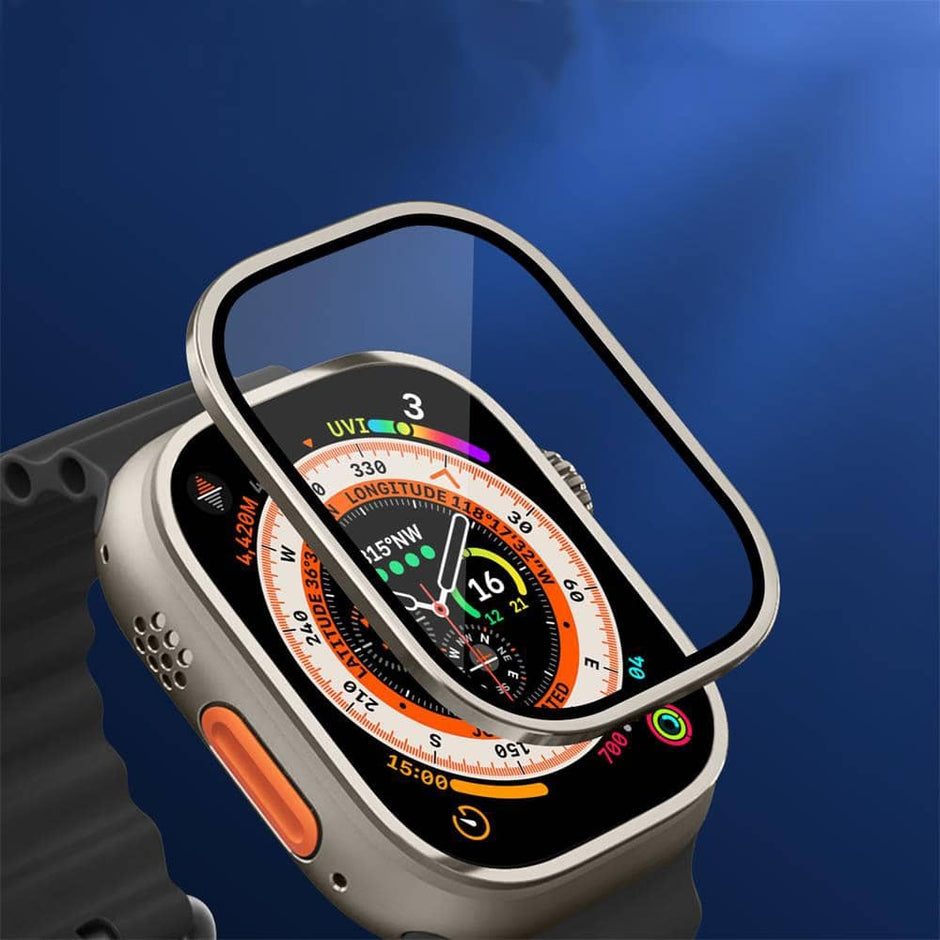 Protection verre trempé et coque Apple Watch – eWatch Straps