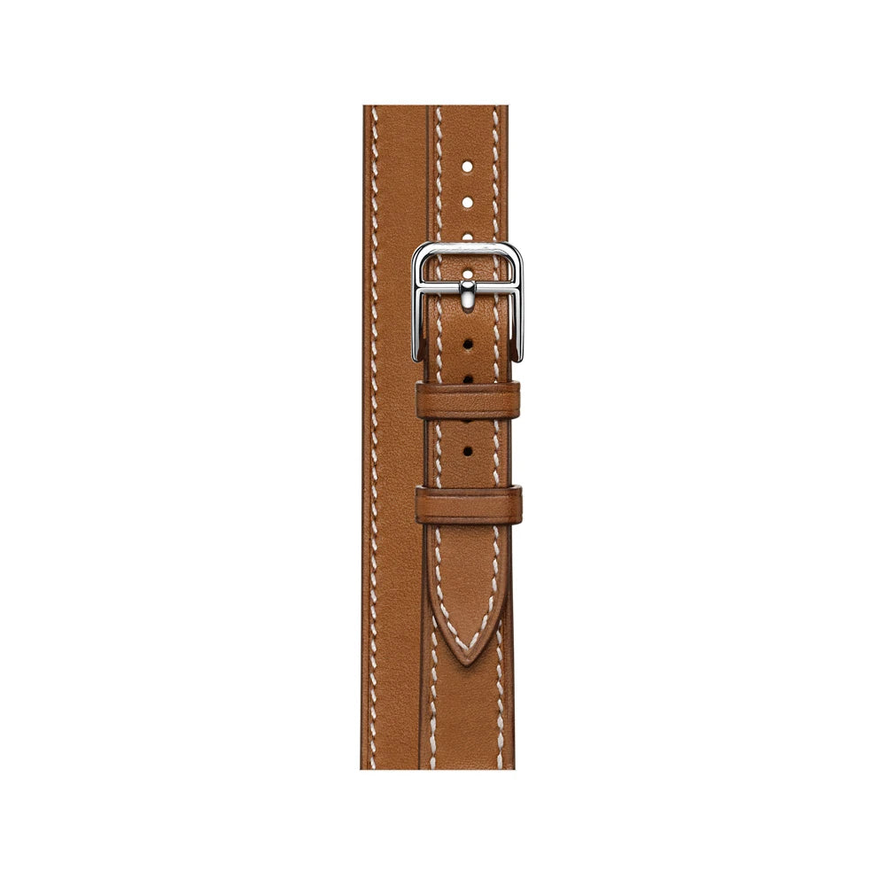 Apple Watch band in leather with two straps – eWatch Straps