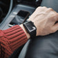 Bracelet en acier à lamelles pour Apple Watch homme