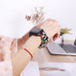 Bracelet pour apple watch style chouchou en tissus et élasthanne