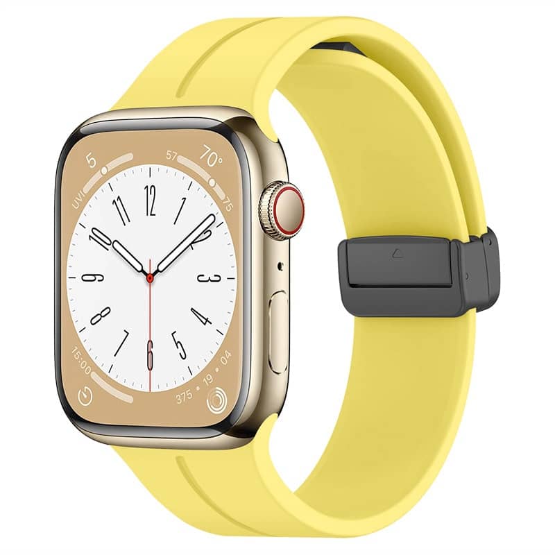 Bracelet Apple Watch silicone aimanté