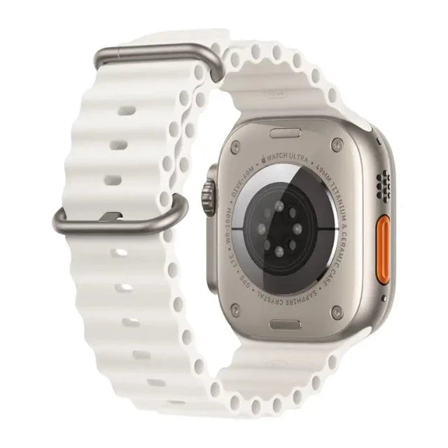 Bracelet sport Boucle unique Apple Watch - blanc