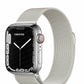 Bracelet Apple Watch Milanais blanc