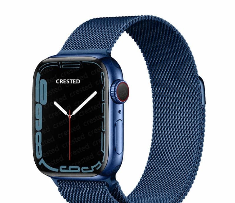 Bracelet Apple Watch Milanais bleu foncé