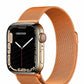 Bracelet Apple Watch Milanais orange