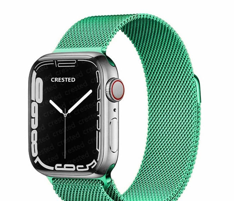 Bracelet Apple Watch Milanais vert clair