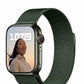 Bracelet Apple Watch Milanais vert foncé