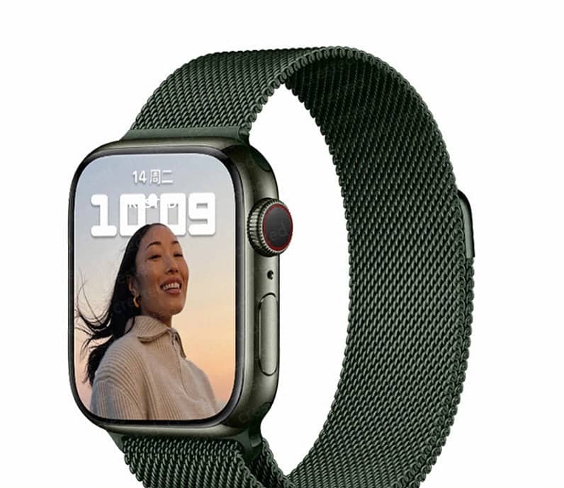 Bracelet Apple Watch Milanais vert foncé