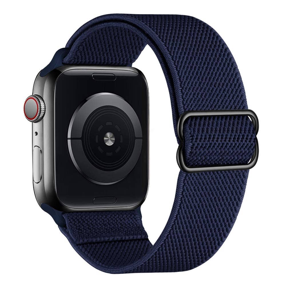 Bracelet montre Apple Watch bleu foncé