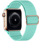 Bracelet montre Apple Watch turquoise