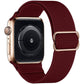 Bracelet montre Apple Watch bordeau