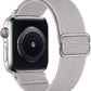 Bracelet montre Apple Watch gris clair