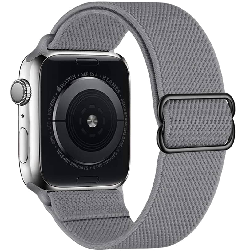 Bracelet montre Apple Watch gris