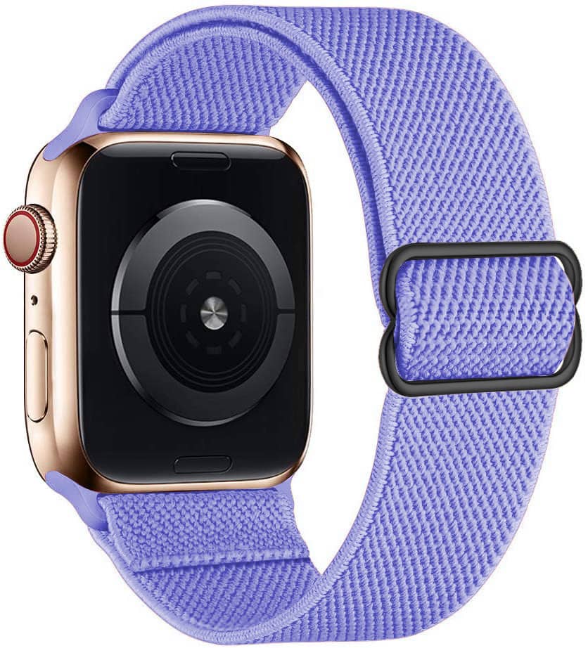 Bracelet montre Apple Watch violet