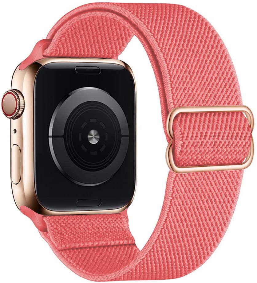 Bracelet montre Apple Watch rose