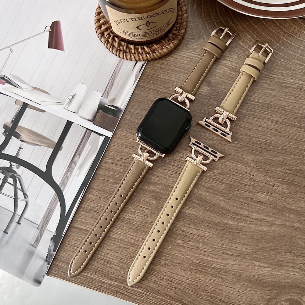 Bracelet cuir Bracelet cuir pour Apple Watch Ultra, SE, 8, 7, 6, 5