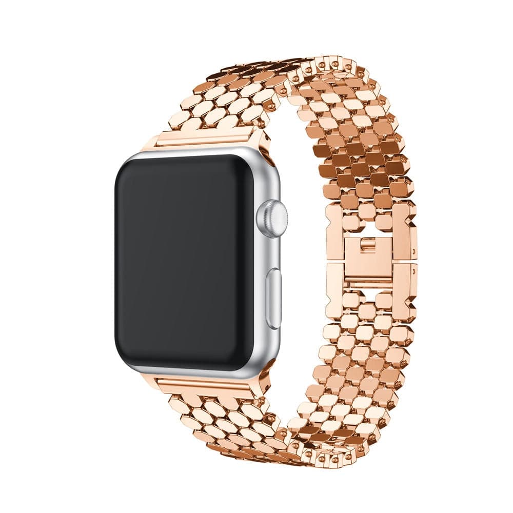 Bracelet Apple Watch en acier - Chic Royal