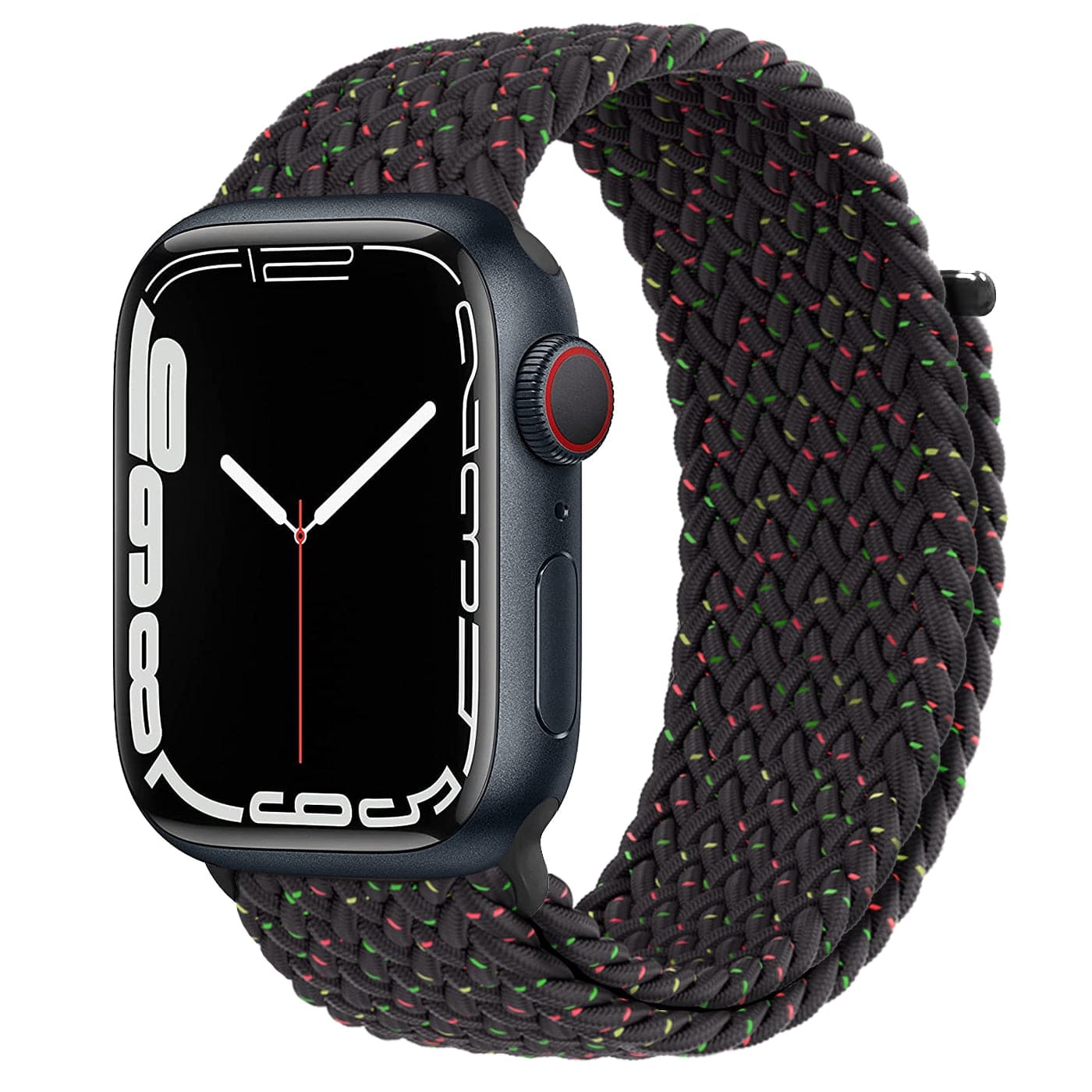 Bracelets Apple Watch 38 40 41 42 44 45 49 mm compatible serie 1 2 3 4 5 6 7 8 se et Ultra Bracelet tressé scratch uni eWatch Straps