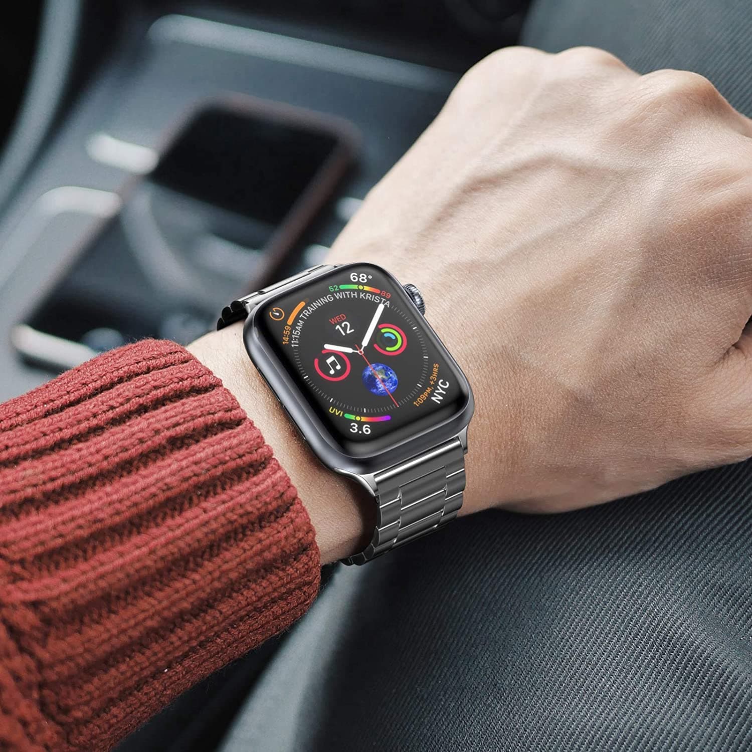 Apple Watch vintage steel bracelet