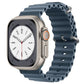 Bracelets Apple Watch Ardoise 38 40 41 42 44 45 49 mm compatible serie 1 2 3 4 5 6 7 8 se et Ultra Bracelet Océan uni eWatch Straps