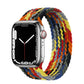 Bracelets Apple Watch Automne 38 40 41 42 44 45 49 mm XS compatible serie 1 2 3 4 5 6 7 8 se et Ultra Bracelet tressé multicolore eWatch Straps