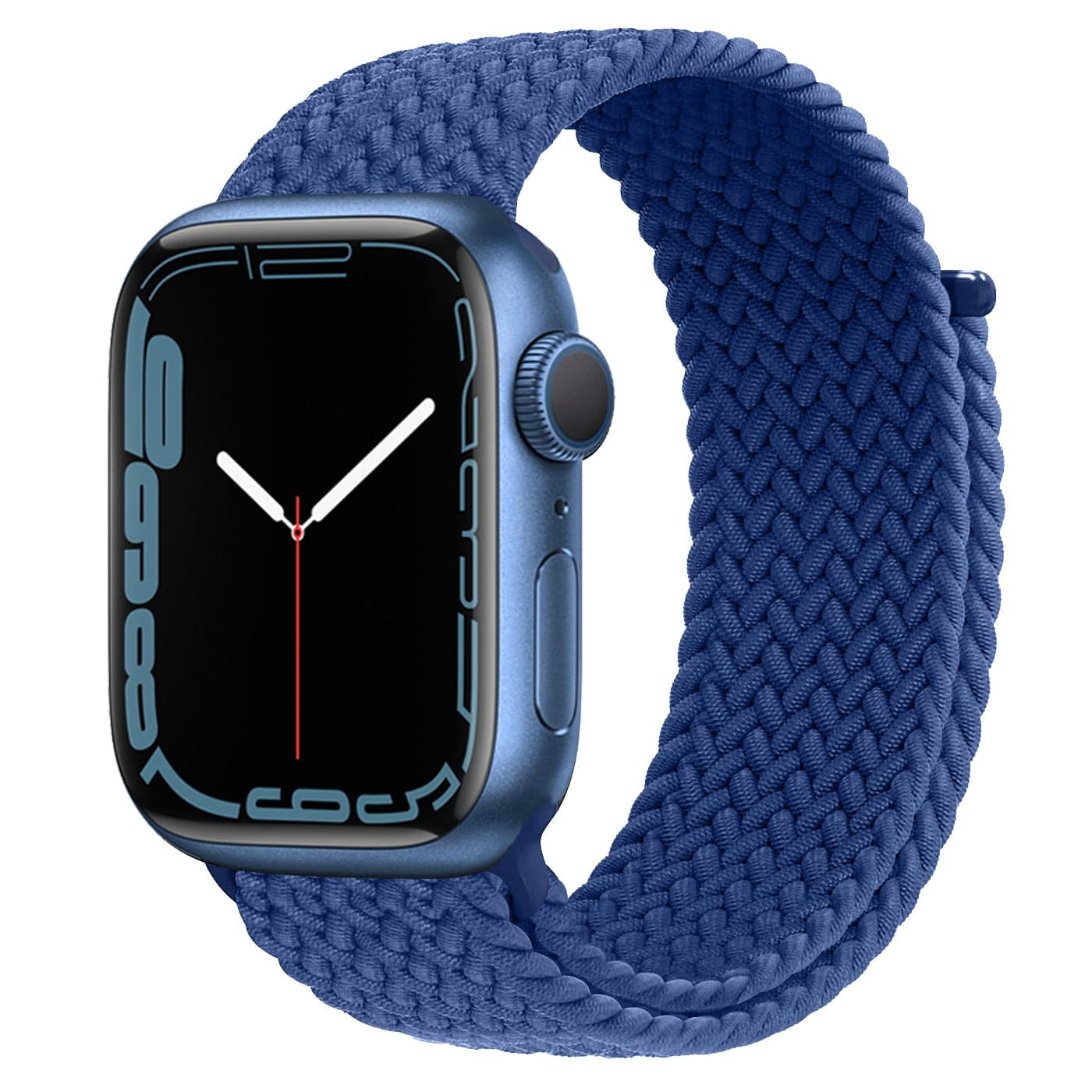 Blue braided apple watch band new arrivals