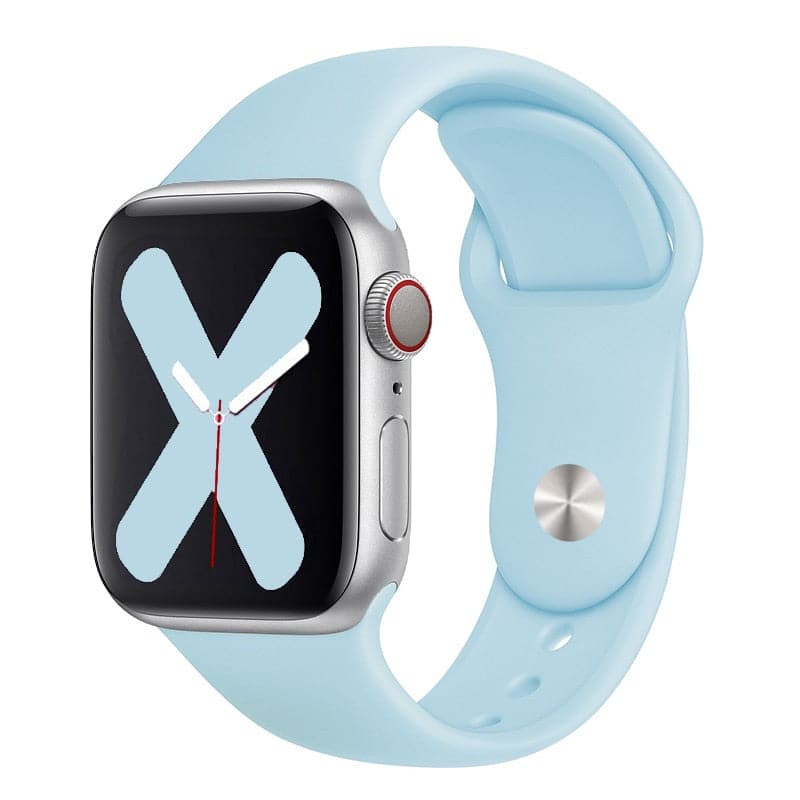 Bracelet Apple Watch en silicone clair – eWatch Straps
