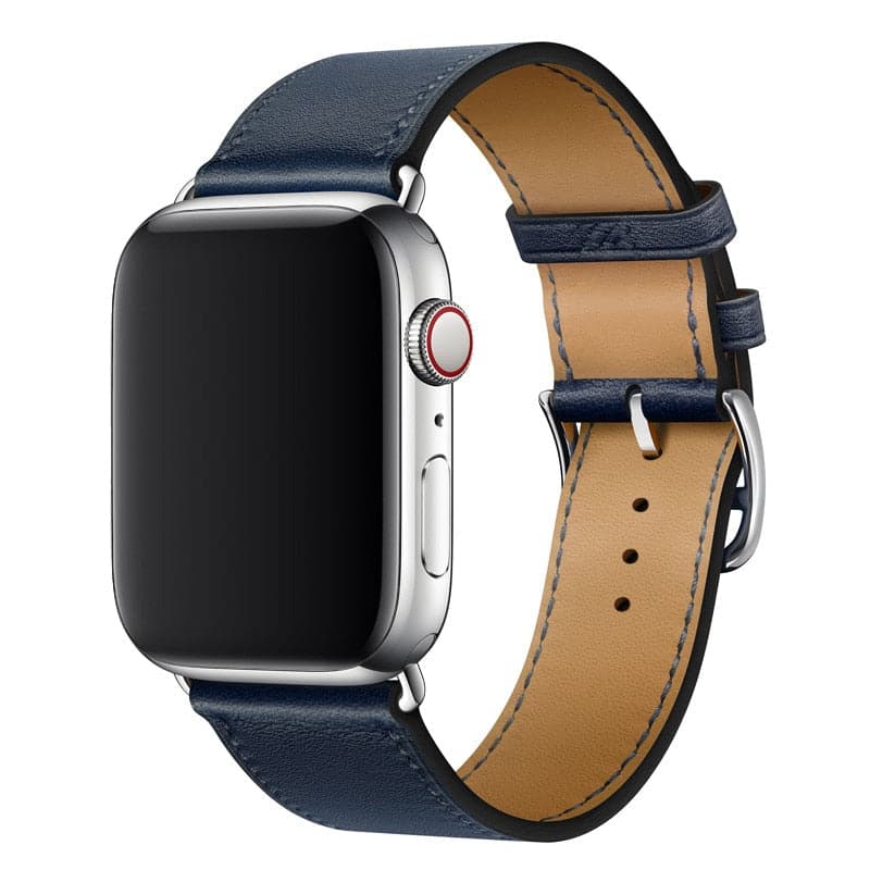 Leather Bracelet Cuir Homme Apple Watch Apple Watch Strap In Plain