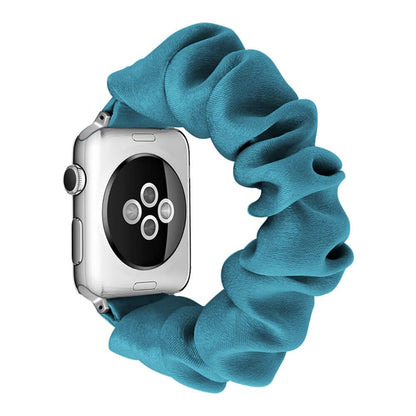 Bracelets Apple Watch Bleu marine 38 40 41 42 44 45 49 mm SM compatible serie 1 2 3 4 5 6 7 8 se et Ultra Bracelet en tissus uni eWatch Straps