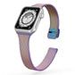 Bracelets Apple Watch Fusion 38 40 41 42 44 45 49 mm compatible serie 1 2 3 4 5 6 7 8 se et Ultra Bracelet milanais affiné eWatch Straps