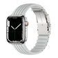 Bracelets Apple Watch Gris nuageux 38 40 41 42 44 45 49 mm compatible serie 1 2 3 4 5 6 7 8 se et Ultra Bracelet silicone strié eWatch Straps