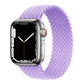 Bracelets Apple Watch Lavande 38 40 41 42 44 45 49 mm S compatible serie 1 2 3 4 5 6 7 8 se et Ultra Bracelet tressé uni eWatch Straps