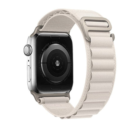 Bracelets Apple Watch Lumière stellaire 38 40 41 42 44 45 49 mm compatible serie 1 2 3 4 5 6 7 8 se et Ultra Boucle Alpine uni eWatch Straps