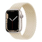 Bracelets Apple Watch Lumière stellaire 38 40 41 42 44 45 49 mm S compatible serie 1 2 3 4 5 6 7 8 se et Ultra Bracelet tressé uni eWatch Straps
