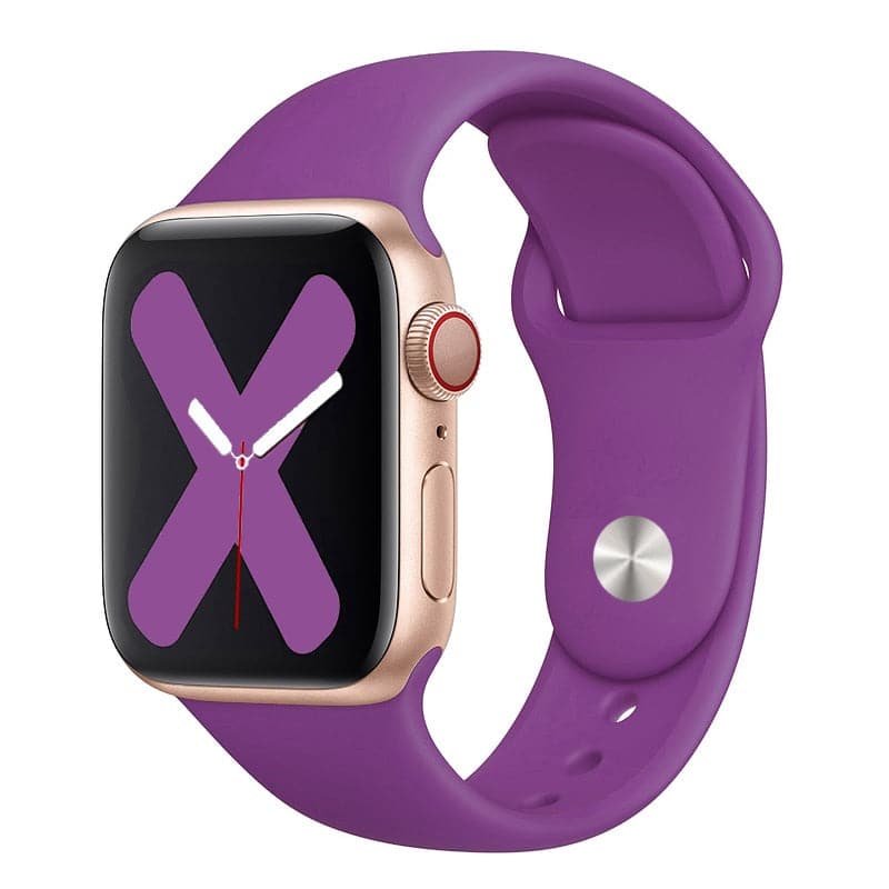 Bracelet Apple Watch en silicone clair – eWatch Straps